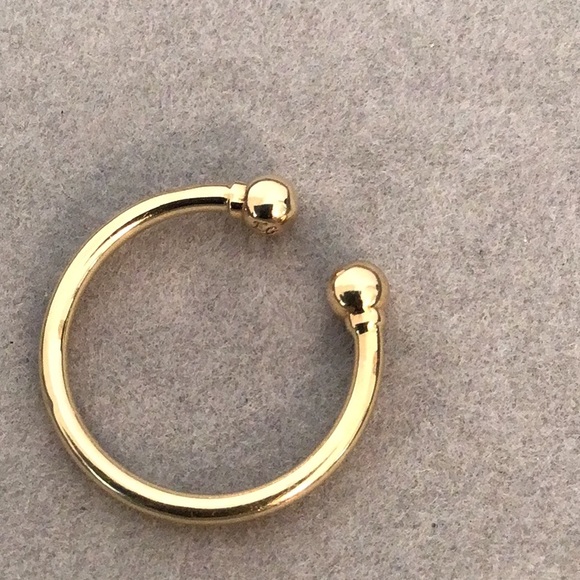 14K Yellow Gold Open Design Ring - Picture 5 of 6